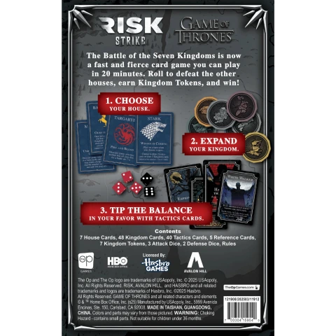 Risk Strike: Game of Thrones